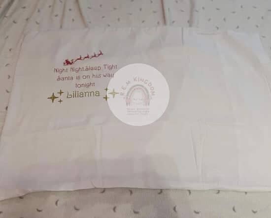 Christmas Eve Pillow Case