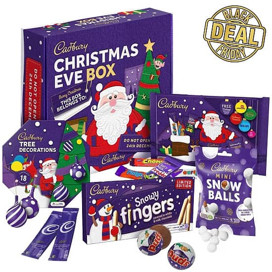 Sweeten the Season: Enjoy 14% off the Cadbury Black Friday Christmas Eve Gift Box!