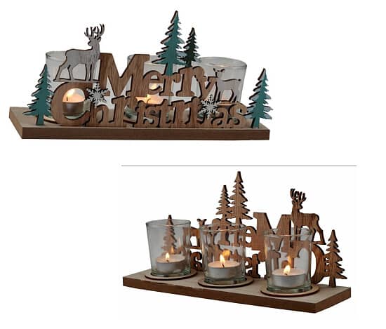 Nordic Stag Tea Light Candleholder £19.50