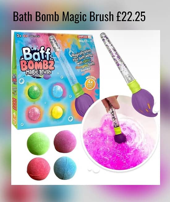 Bath Bomb Magic Brush £22.25