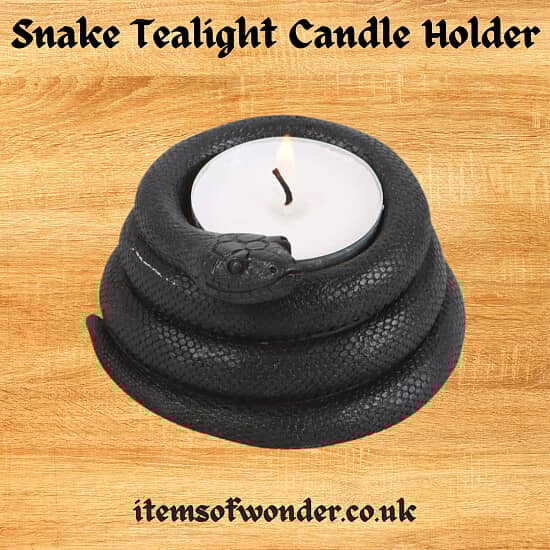 Snake Tealight Candle Holder