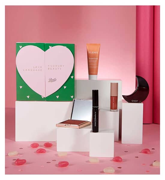 Unlock the language of love with the Boots Love Language Valentine's Beauty Box and save £39.73!