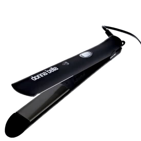 Save Over £80: Acquire the Donna Bella Straighteners Black Styler Nano Ceramic Hair Straightener!