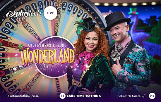 Lucks Casino Offers Adventures Beyond Wonderland Live Show with Big Wins!