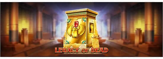 Unearth Ancient Treasures in the Legacy of Dead at Lucks Casino! ☥ 100% up to £200 FREE!