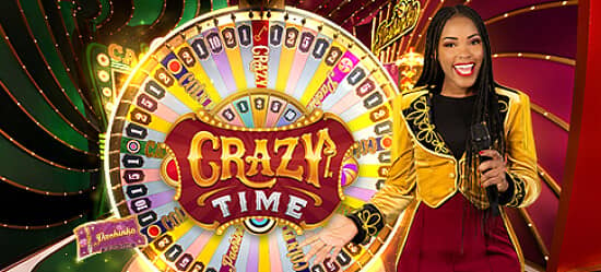 🎉 Introducing Crazy Time Live Casino Game at www.goldmancasino.com! 🎉 from 10p a spin!