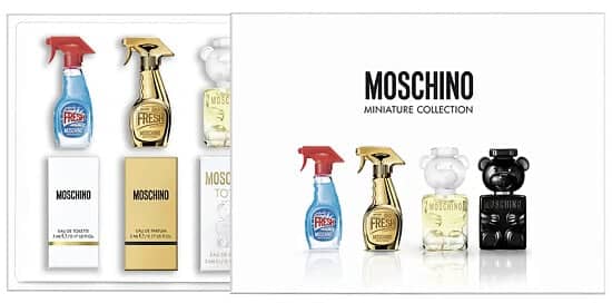 Unlock Iconic Scents, Save 33%: Moschino Gifts & Sets Miniature Collection