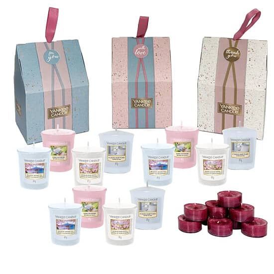 Illuminate your space with savings and save 66% on the Yankee Candle Tea Light Spring Collection