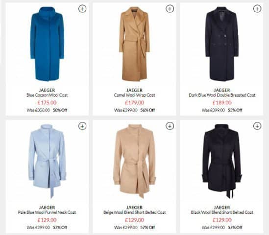 Nearly 60% Off All Winter Coats - Jaeger Sale UK