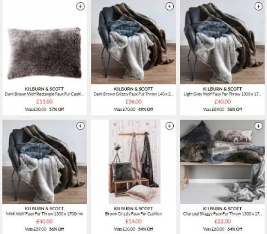 Gorgeous Faux Fur Kilburn & Scott Products - 57% OFF!