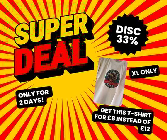 Get this Moosehead Beer Round Neck T-Shirt for a Great Price! (ONLY 6 LEFT)