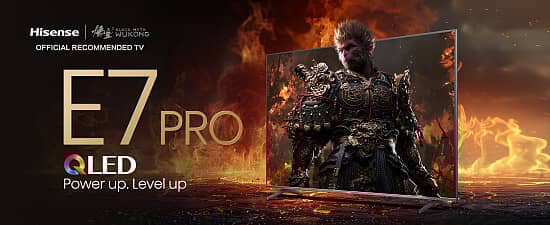 Level Up Your Viewing: Save 44% on the Hisense 55-Inch 144Hz QLED Gaming Television!