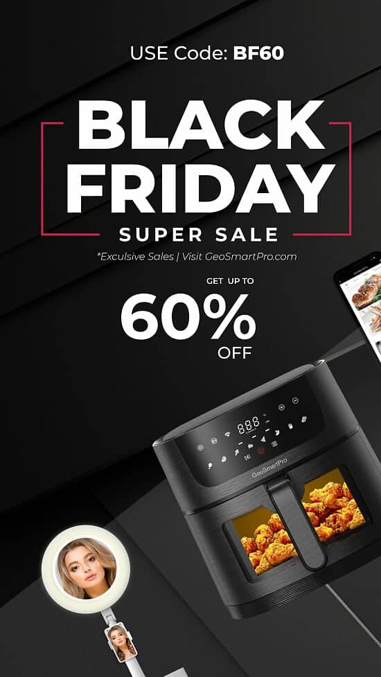 ⚡Black Friday DEAL | 🏷️60% OFF