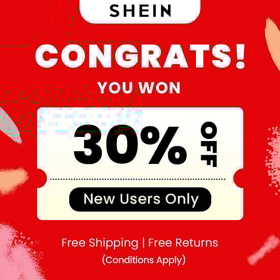 30% OFF coupon for new users only