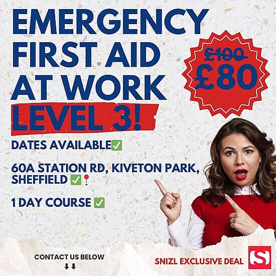Only £80pp For First Aid Training | Snizl Exclusive