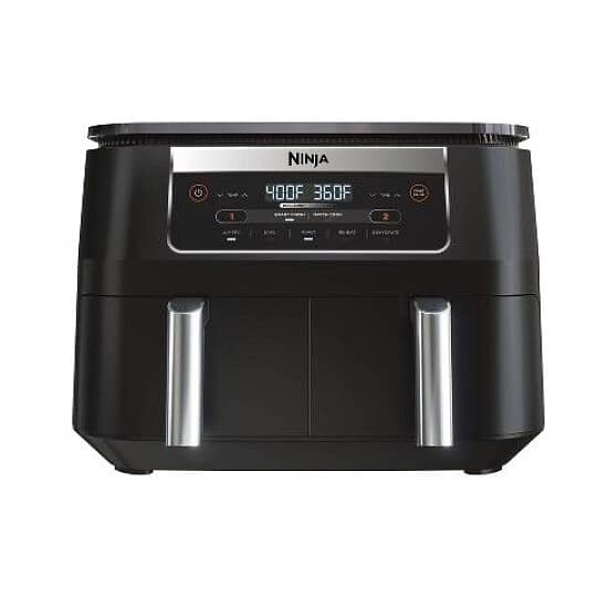 Ninja DZ201 Foodi 6-in-1 2-Basket Air Fryer