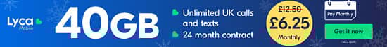40GB Data + Unlimited UK Minutes & Texts – Half Price for the First 3 Months! Grab the Deal Now!