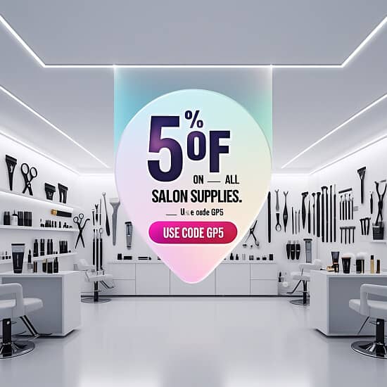 Get 5% Off Salon Equipment – Use Code GP5 on All Products!