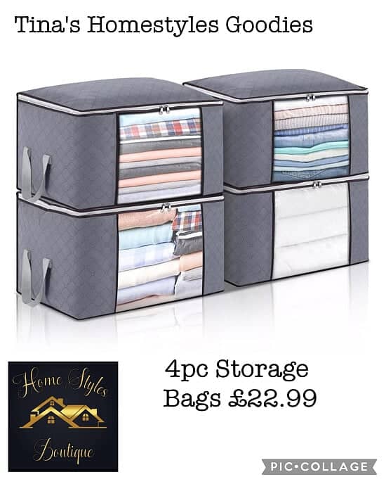 4pc Storage Bags £22.99