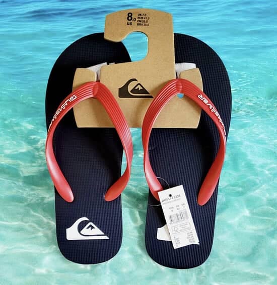 Quiksilver Unisex Molokai Core Summer Beach Pool Sandals Flip Flops UK 7 EU 41