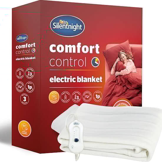 WIN this Silentnight Comfort Control Electric Blanket Double