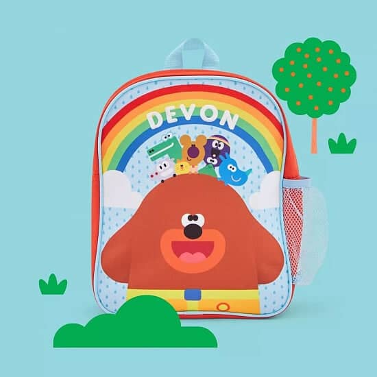WIN this Personalised Hey Duggee Backpack