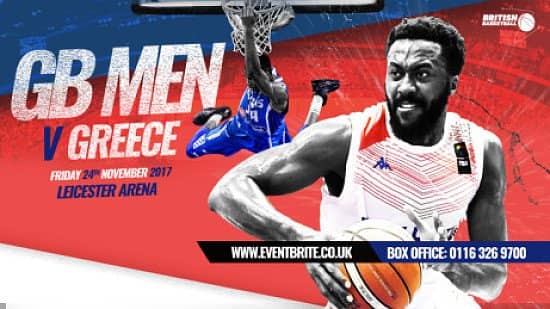 Great Britain Basketball vs Greece