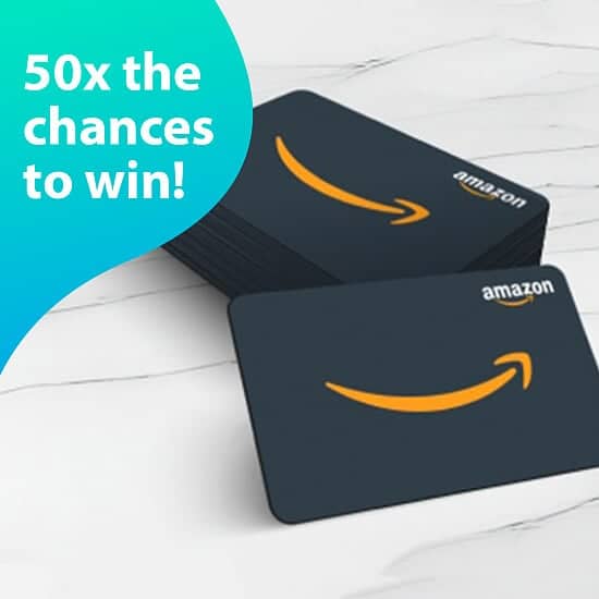 WIN: 50 x Amazon Gift Cards - 50 Different Winners