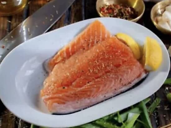 50 Hypoallergenic dog biscuits fresh poached salmon flavour buy 2 get 1 free