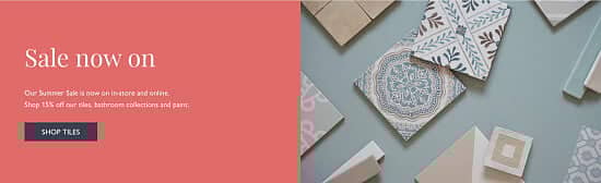Fired Earth Sale 15% Off By Hyperion Tiles with free delivery on orders over £300