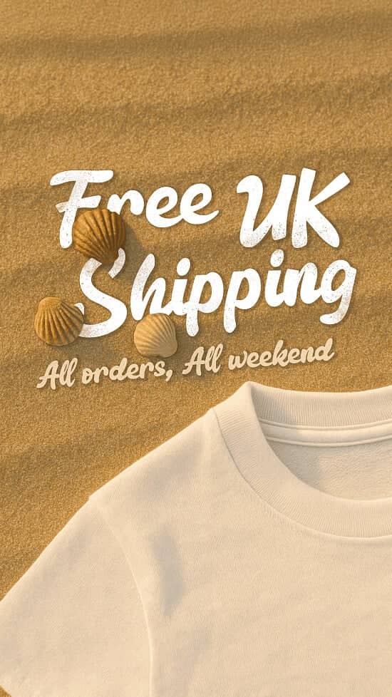 Free UK Shipping is Live 🚚