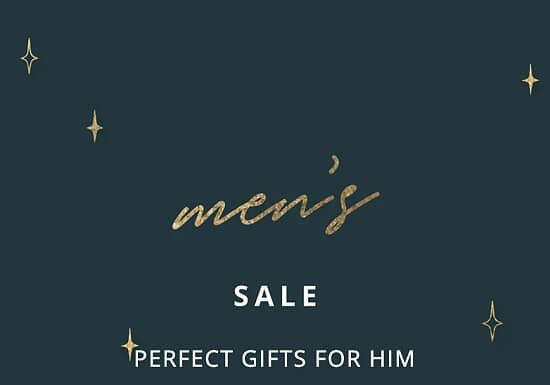 Men’s Sale at John Greed – Style That Shines for Less! ⌚💎