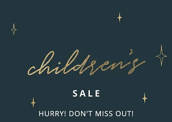 Children’s Sale at John Greed – Sweet Sparkles, Smaller Prices! 💫👧🧒