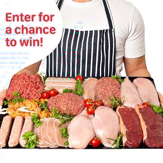 WIN this Butcher's Best Selection Meat Hamper