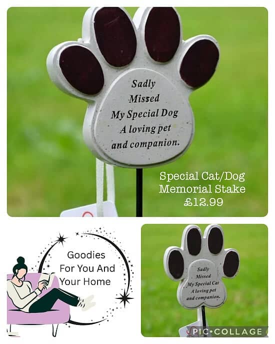 Special Cat/Dog Memorial Stake £12.99
