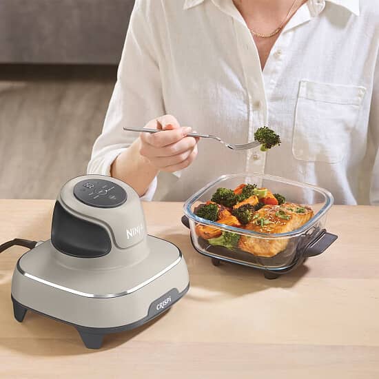 🍟✨ Save £30 – Ninja CRISPi 4-in-1 Portable Glass Air Fryer – Crisp, Fast & Delicious!