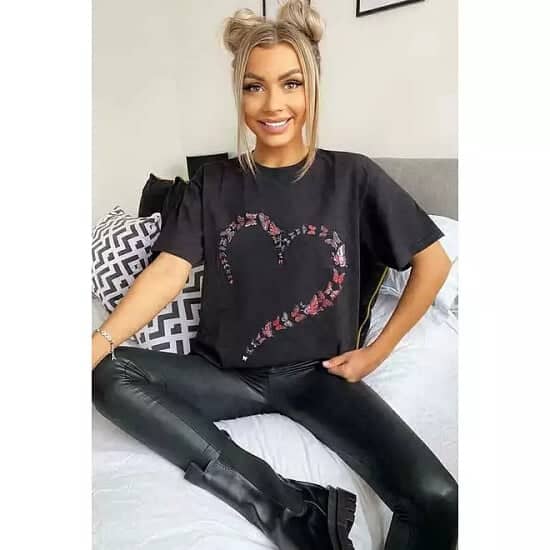BLACK BUTTERFLY T-SHIRT