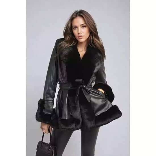 Fur Trim Winter Jacket