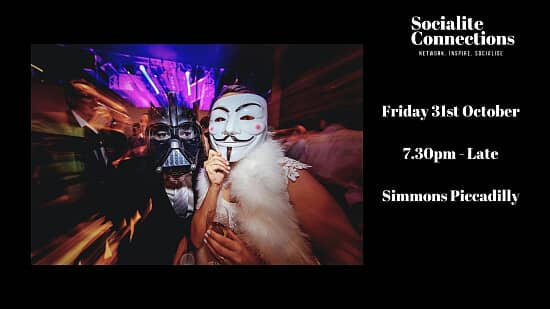 Halloween Party & Welcome Drink at Simmons Bar Piccadilly