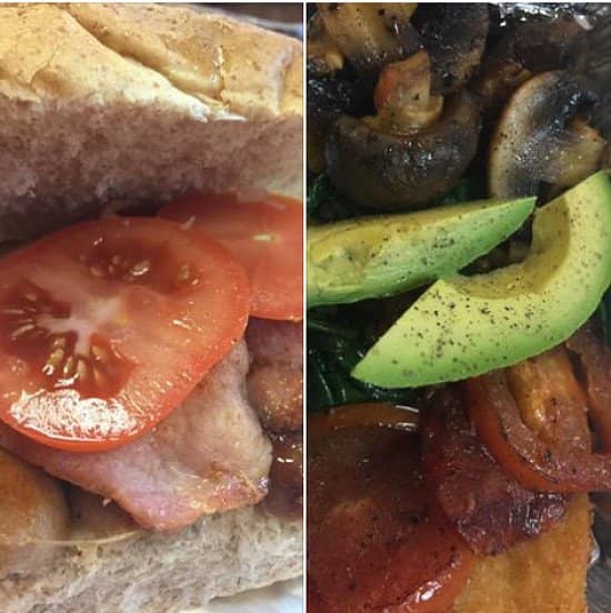 Breakfast at Patience Lounge from £2.00 - Vegan and Vegetarian available too!