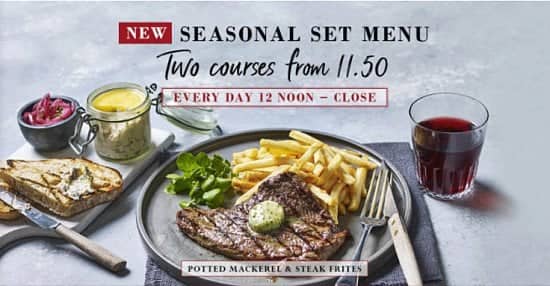Discover our new seasonal menu with complimentary Prosecco!