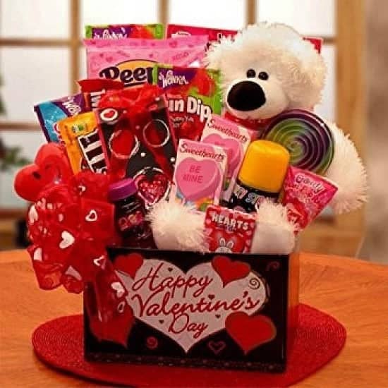 Valentine's Gift Ideas - The Candy Cabin make Gift Boxes with all types of sweets!