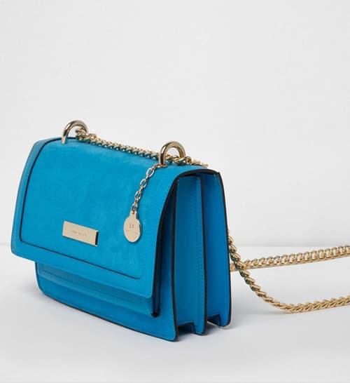Trending Product - Blue cross body chain bag £28.00!