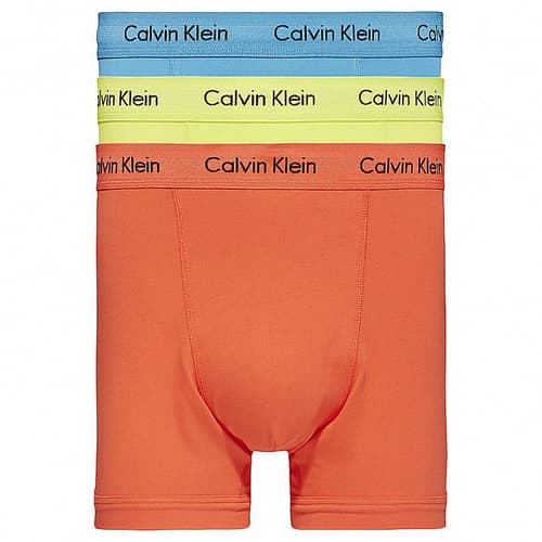 SAVE 40% on this 3 Pack of Calvin Klein Cotton Stretch High Trunks