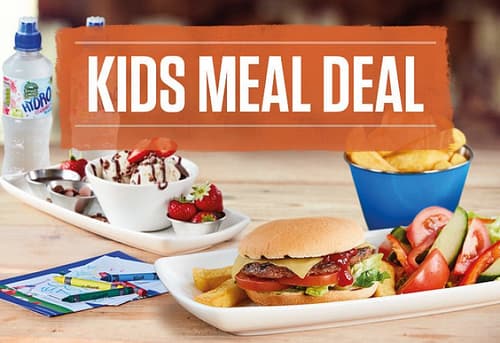 KIDS MEAL DEAL - £4.99 over 5's, £3.99 under 5's!