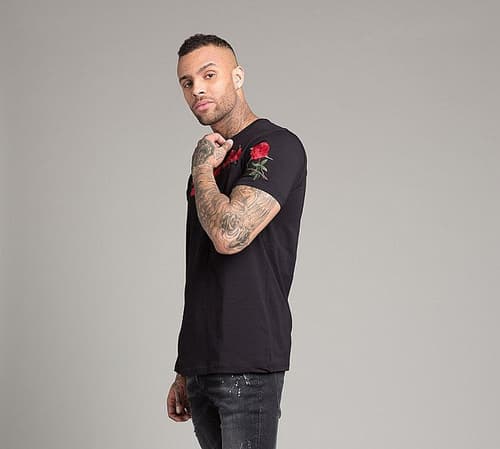 SAVE 40% on this Condemned Nation Rose Chest T-Shirt!
