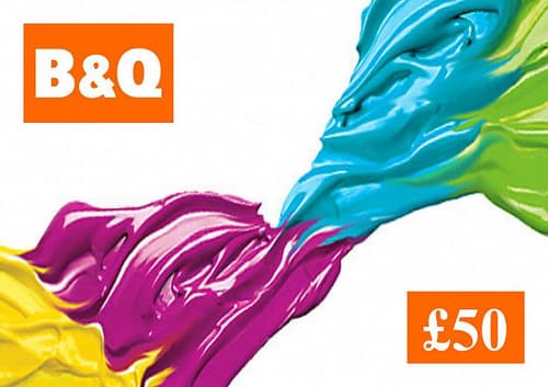 WIN - £50 B&Q Gift Card