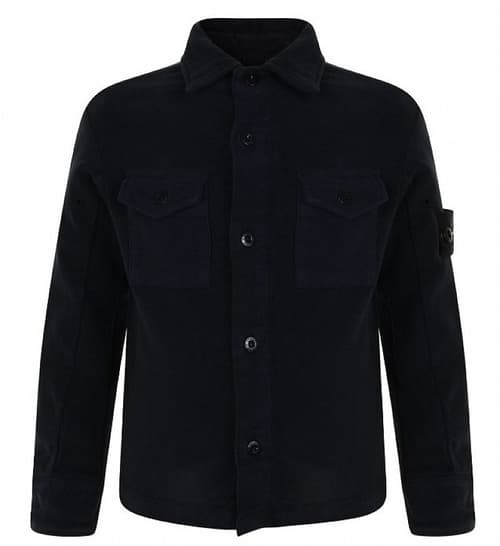 SAVE OVER 45% on this STONE ISLAND Children Boys Badge Sleeve Shirt!