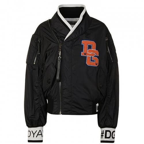 1/2 PRICE - DOLCE AND GABBANA Logo Bomber Jacket!