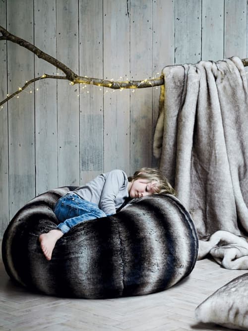 50% off Supersoft Faux Fur Beanbag